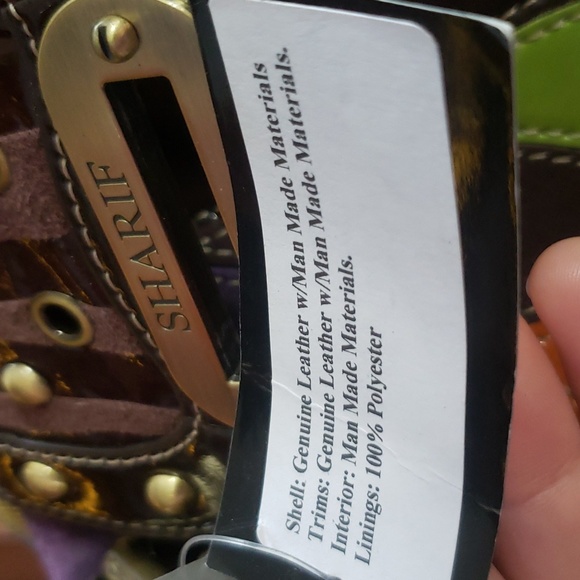 NWT SHARIF SHOULDER BAG - Picture 7 of 7